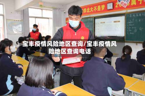 宝丰疫情风险地区查询/宝丰疫情风险地区查询电话-第1张图片