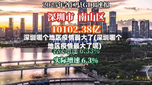 深圳哪个地区疫情最大了(深圳哪个地区疫情最大了呢)-第1张图片