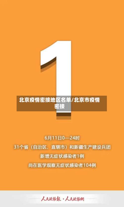 北京疫情密接地区名单/北京市疫情密接-第1张图片