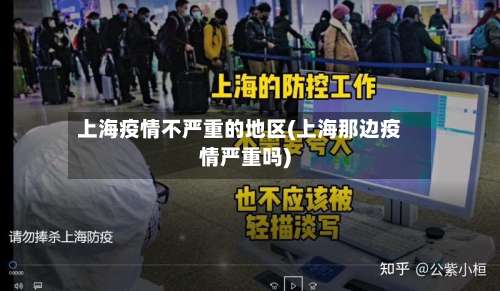 上海疫情不严重的地区(上海那边疫情严重吗)-第1张图片