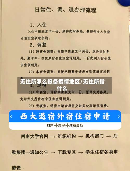 无住所怎么报备疫情地区/无住所指什么-第1张图片