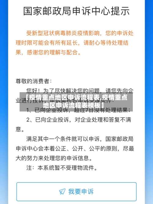 【疫情重点地区申诉流程表,疫情重点地区申诉流程表模板】-第2张图片