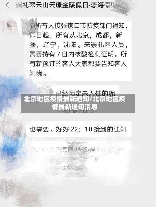 北京地区疫情最新通知/北京地区疫情最新通知消息-第3张图片