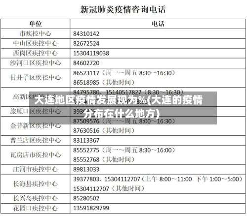 大连地区疫情发展现为%(大连的疫情分布在什么地方)-第3张图片