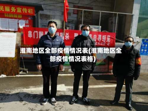 淮南地区全部疫情情况表(淮南地区全部疫情情况表格)-第2张图片